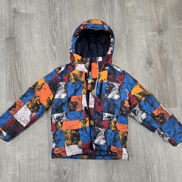 Columbia Alpine Free Fall Ski Winter Boys Jacket Size 4-5 - Picture 1 of 4